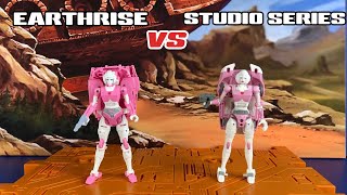 Transformers Comparison Video Earthrise vs Studio Series 86 ARCEE [upl. by Abdu]