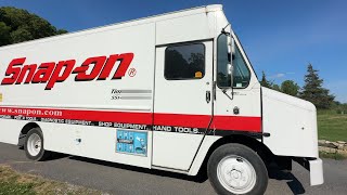 SnapOn Truck Inside and Out 2014 Freightliner MT45 Step van [upl. by Barling]