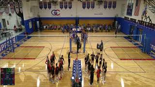 Glenwood City Middle School vs Spring Valley Middle School Volleyball [upl. by Ahnavas]