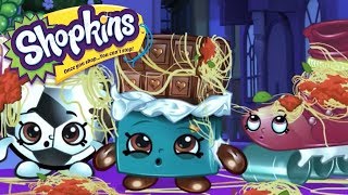 SHOPKINS Cartoon  SPAGHETTI CANNON  Cartoons For Children [upl. by Ecirtaemed]