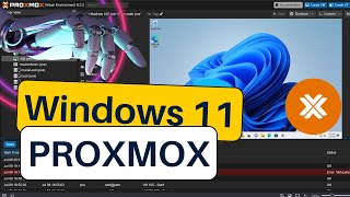 Virtualize Windows 11 with Proxmox 8 VE [upl. by Kendry]