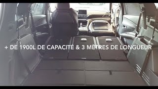 Nouveau SUV 5008 Totalement Modulable   Les tutos de Berbiguier [upl. by Teeniv]