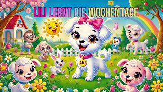 Lili lernt die Wochentage – Ein lustiges Kinderlied [upl. by Ahcsat]