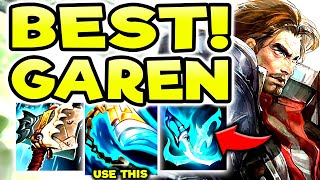 GAREN TOP IS A BEAST I HIGHLY RECOMMEND TO EVERYONE STRONG  S13 Garen TOP Gameplay Guide [upl. by Llyrrad43]