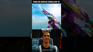 PAID UZI Skin In COD Mobile Vs Warzone Mobile 💀 [upl. by Peatroy]