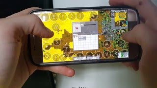 Factorio on android samsung galaxy s7 ep1 my first little factory [upl. by Chessa975]