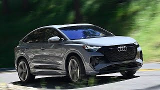 2024 Audi Q4 Sportback 55 etron Quattro  The most appealing midsize ev on sale [upl. by Adeuga]