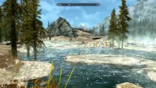 Skyrim on Geforce 720m Asus X550 laptop [upl. by Mloc]