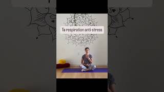 Ta respiration antistress super facile détente yoga exercicederespiration [upl. by Ardnohsed]