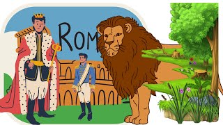 Androcles and the Lion Story For Kids [upl. by Eenyaj973]