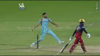 Avesh khan worst celebration after wicket of Kohli viral videoviratkohli [upl. by Eskill304]