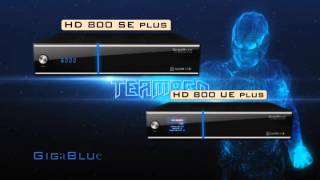 Spot GigaBlue HD800SE plus amp HD 800 UEplus [upl. by Idrahs]