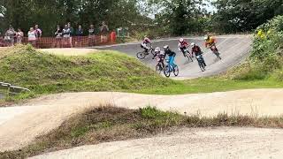 Midlands regional BMX series  Round 8  Warsop 2172024  Female 10 Final [upl. by Jody]