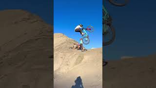 The last one💀😱 mtb mountainbikefails mtbcrash mtbfails mountainbike mountainbikeskills [upl. by Noynek]