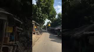 Bike ride in village🏍❤️🏍 bikevlogger bike bikerider girlreactiononsuperbike motovlog ytshorts [upl. by Haldi]