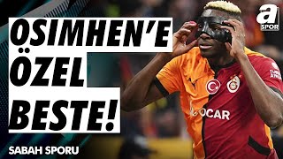 Galatasaray Taraftarlarından Victor Osimhene Özel Beste  A Spor Sabah Sporu  15112024 [upl. by Sabas528]