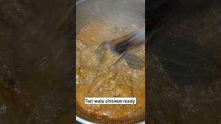 Tari wala chicken recipe shorts [upl. by Llerahc]