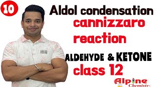 Aldo condensation and cannizzaro reaction classxii  cbse 2024 [upl. by Lennon]