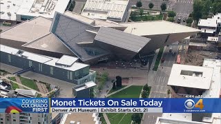 Denver Art Museum Monet Exhibit Tickets On Sale Tuesday [upl. by Fernandes]