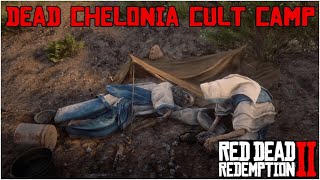 Camp with Dead Chelonians  Red Dead Redemption 2 [upl. by Fawcette39]