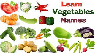 Vegetables Vocabulary ll 20 Vegetables Name in English With Pictures ll All Vegetables Name kids [upl. by Akitan]