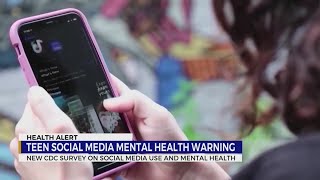 Teen social media mental health warning [upl. by Leirda699]