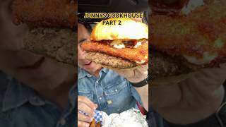 A return visit to Johnny’s cookhouse in Terry bar to check out the garlic finger burger foodie [upl. by Aunson]