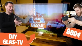 Unsichtbaren Fernseher einfach selber bauen feat Tomary [upl. by Gnav139]