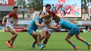 Résumé U19 Dragons Catalans vs St Helens [upl. by Gunter]