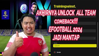 TUTORIAL Membuka Semua Tim Efootball 2024 COCOK UNTUK BERMAIN DENGAN TEMAN KALIAN efootball [upl. by Hameean]