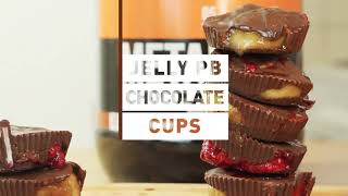 Creamy and Chocolaty Jelly PB Cups [upl. by Tj151]