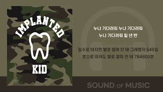 임플란티드 키드 Implanted Kid  이등병의 DM 가사 Audio Lyrics [upl. by Rubin]