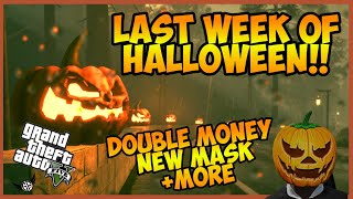 Double Money Spooky Halloween Events amp Huge Discounts  GTA Online Weekly Update [upl. by Niveg]