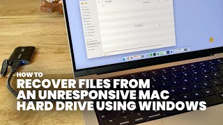 Recover Files from Failing External HFS Mac Hard Drive using Windows [upl. by Aseefan]