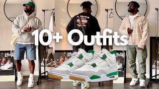 HOW TO STYLE JORDAN 4 SB quotPINE GREENquot  Are These Actually Sneaker Of The Year [upl. by Neliac]