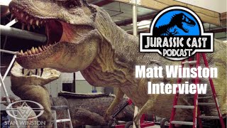 Jurassic Park  Matt Winston Stan Winston Studios Interview Jurassic World [upl. by Aliel]