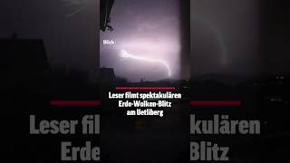 Blitz kommt aus dem Zürcher Uetliberg [upl. by Sosthena]