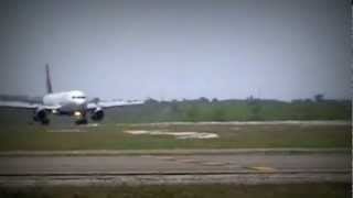 Delta B757 Landing at Punta Cana International Airport MDPC [upl. by Joelly]