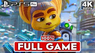 RATCHET AND CLANK RIFT APART Gameplay Walkthrough FULL GAME 100 4K 60FPS PS5 PRO  No Commentary [upl. by Thirzi]