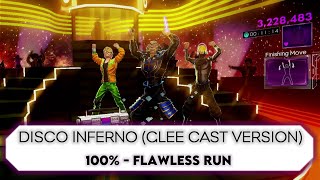 Dance Central 3 Custom DLC  Disco Inferno Glee Cast Version  100 💎 Flawless Run [upl. by Neerom]