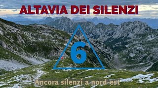 ANCORA SILENZI A NORDEST ALTAVIA 6 DELLE DOLOMITI PERCORSO INTEGRALE [upl. by Asi]