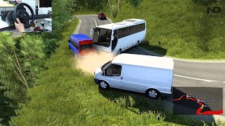 ETS2 Online  Ford Transit Cùng Hội Xe 16 Chỗ Đi Đường Đèo [upl. by Pomfrey]