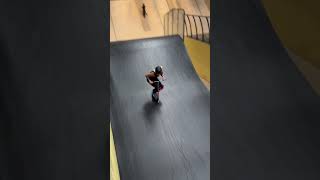 BOOSTED BACKFLIP ON PRO SCOOTER Girl Rider [upl. by Yalhsa]