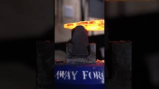 Forging KATANA from MOTORCYCLE CHAIN [upl. by Eirovi]