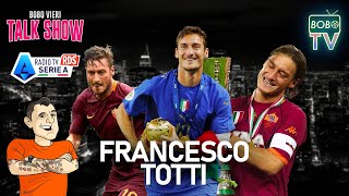 TOTTI ALLA BOBO TV  Il Derby e la Roma di Mourinho  Bobo Talk Show [upl. by Nnil]