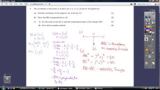 11 OCR FSMQ Additional Maths  13 June 2011 Q5 [upl. by Llerat]