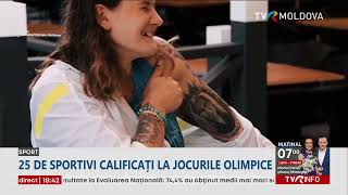 25 de sportivi din Republica Moldova calificați la Jocurile Olimpice de la Paris [upl. by Harutak662]