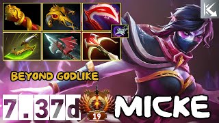 miCKe  Templar Assassin Voidblades Pos 1  Beyond Godlike  737d  Immortal Dota [upl. by Suiradal]