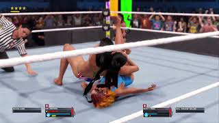 Indi Hartwell vs Becky Lynch  WWE 2K23 [upl. by Landre]