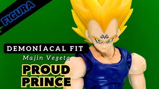 MAJIN VEGETA DEMONÍACAL FIT  ¿mejor que bandai [upl. by Aiksas]